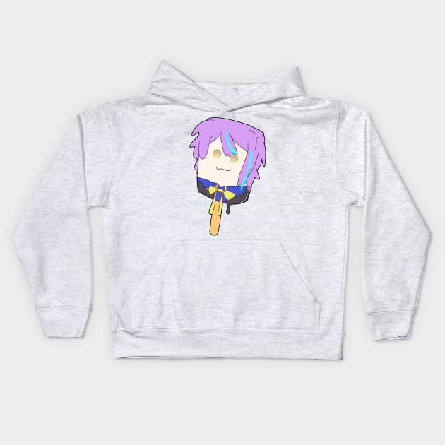 Popsicle rui Kids Hoodie by WillowTheCat-